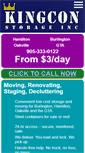 Mobile Screenshot of kingconstorage.ca